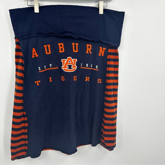 Auburn University Tigers Custom Midi T Shirt Skirt Size XL Upcycled Sports - Picture 5 of 6